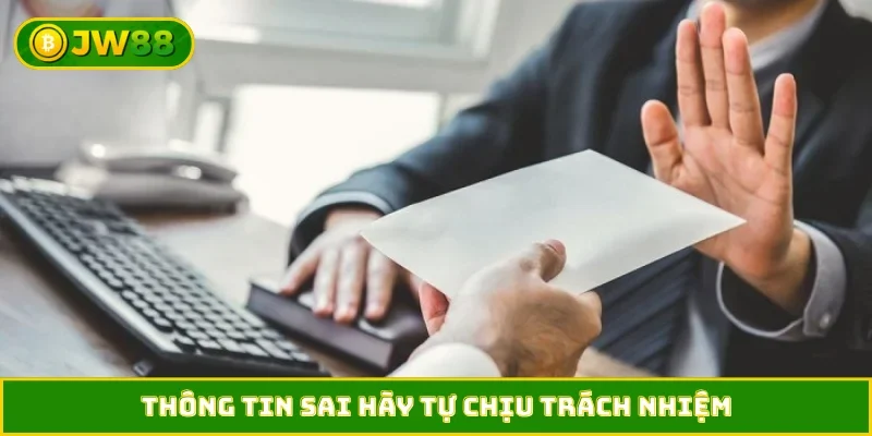 Thông tin sai hãy tự chịu trách nhiệm